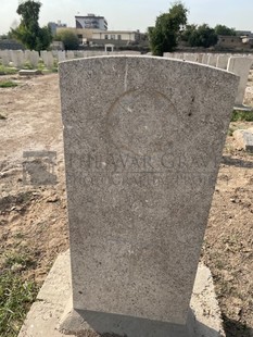 BAGHDAD (NORTH GATE) WAR CEMETERY - BUTTON, H